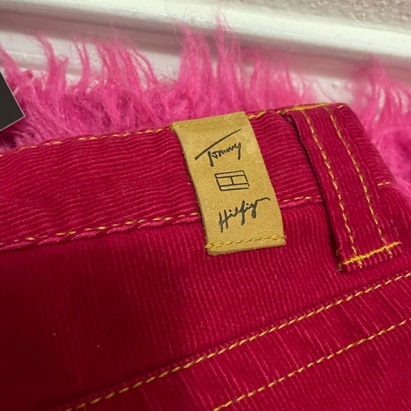 Red Courdory Bootcut Jeans - Picture 2 of 5